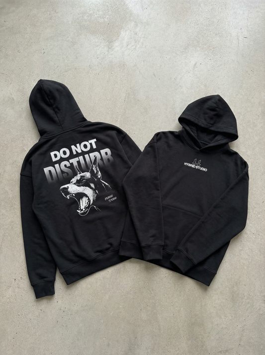 HANORAC "DO NOT DISTURB" NEGRU