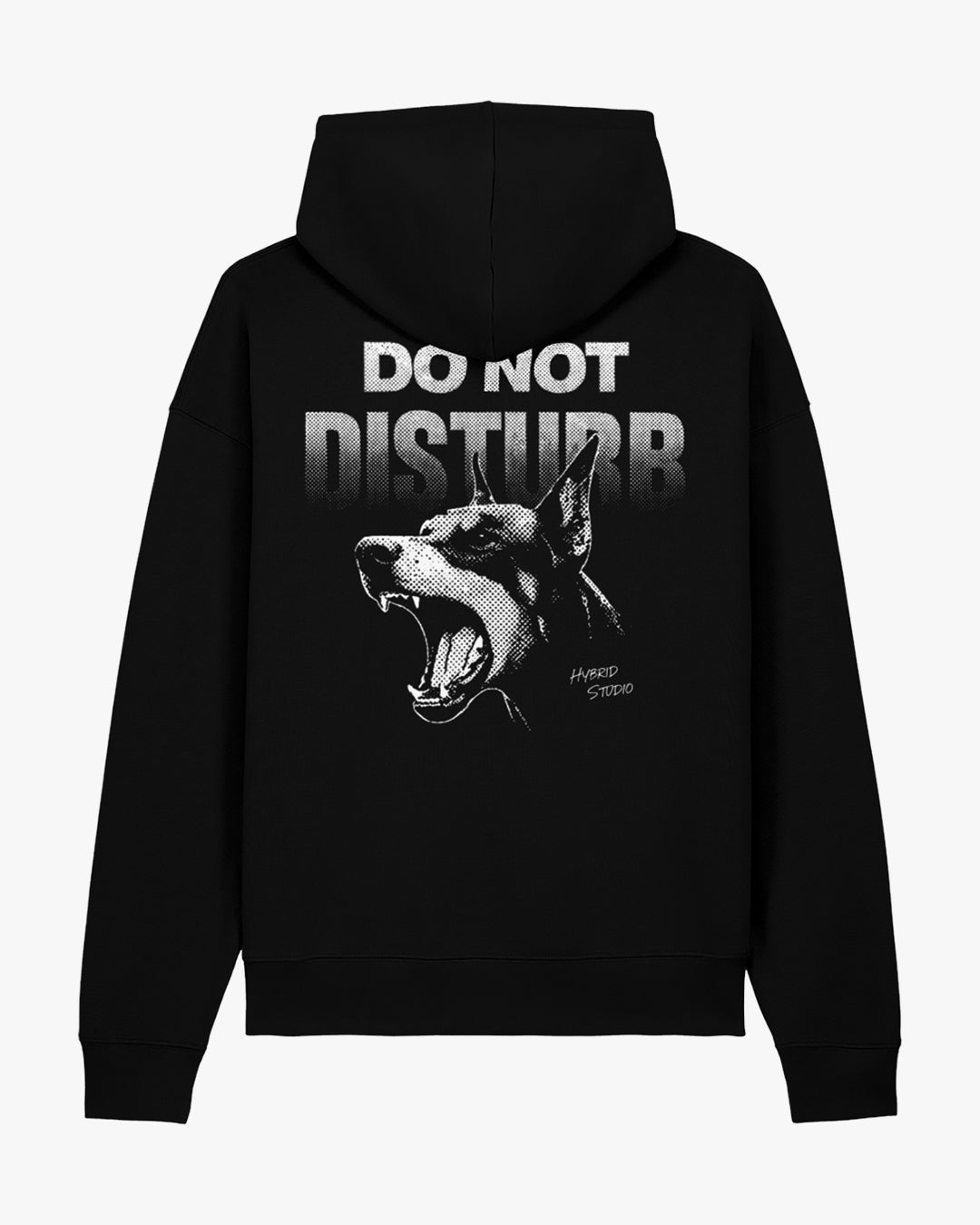 HANORAC "DO NOT DISTURB" NEGRU